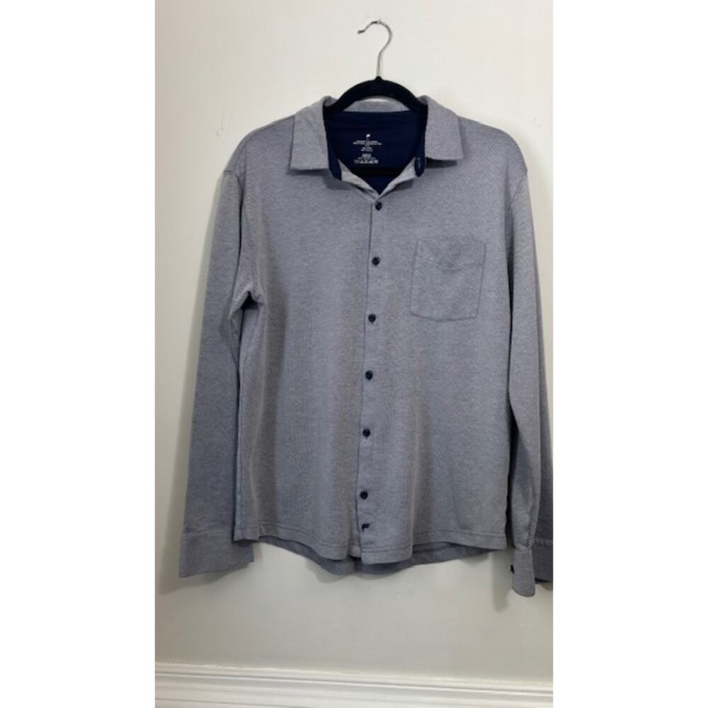 Fabletics Mens Shirt Size Medium The Dash Long Sleeve Button Down Collar